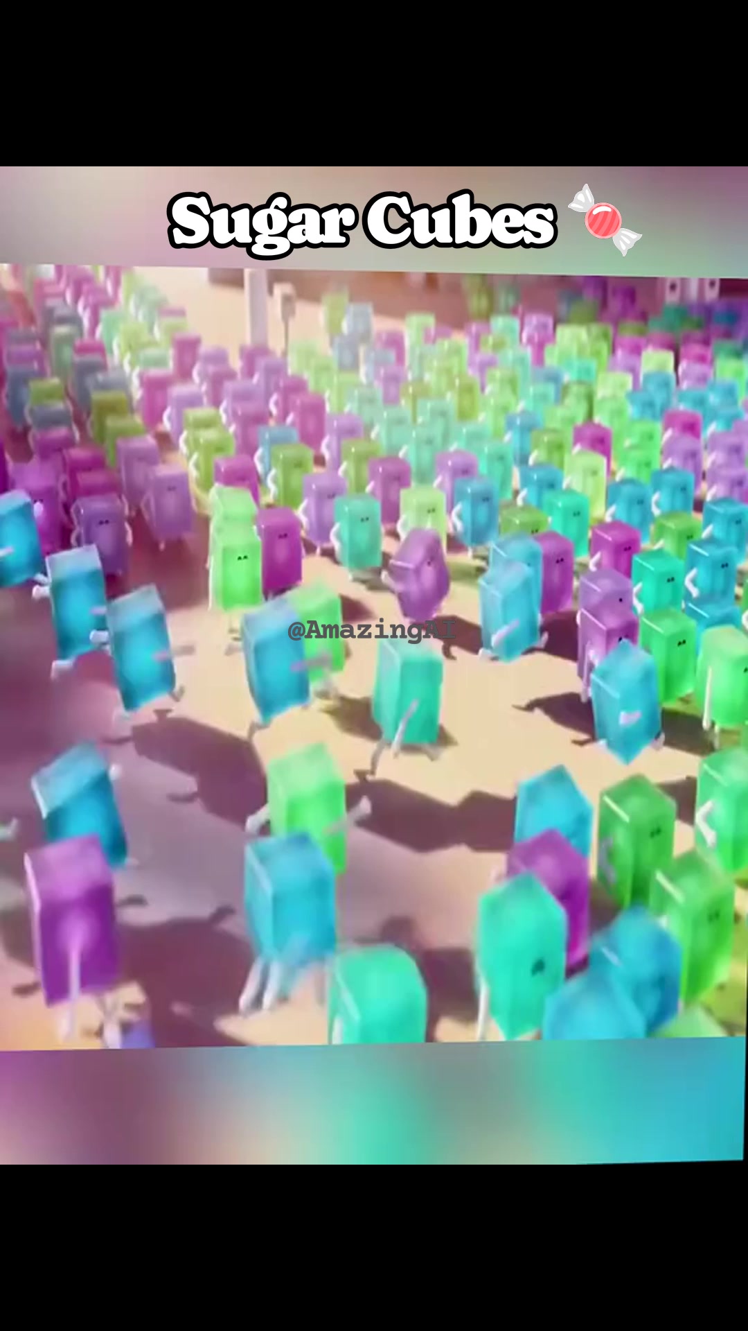 Sugar Cubes 🍬 #fypchallenge #highlights #movie #animation #cartoon # ...