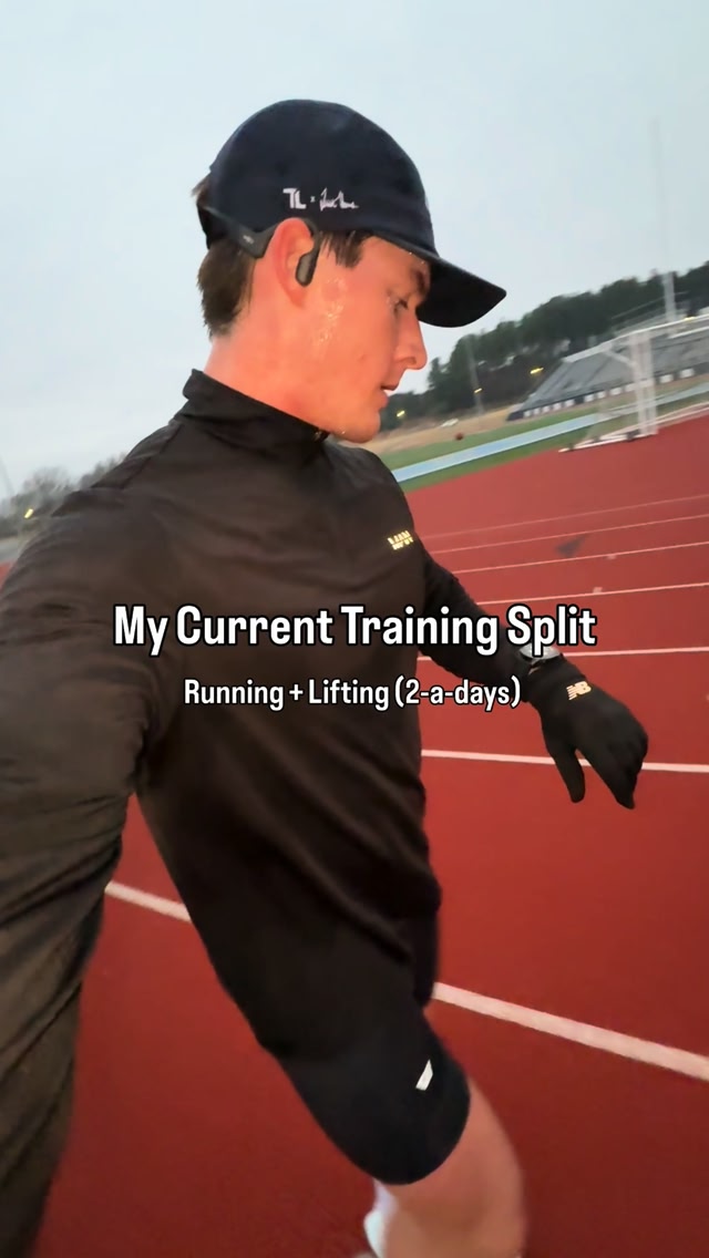 My current training split | Running & Lifting Coming off 16+ weeks of ...