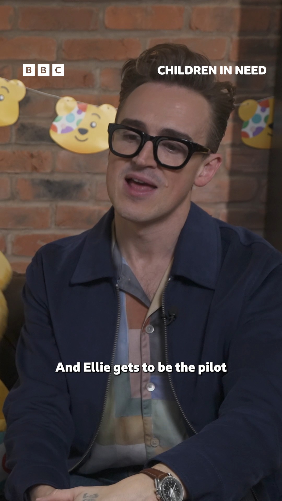 What's Tom Fletcher's favourite moment in Pudsey and the Thread of Hope ...