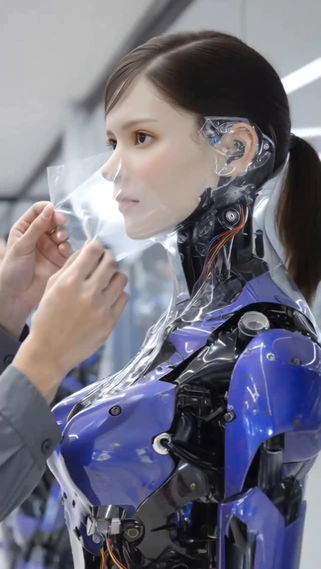 Incident During Final Inspection of Mass-Produced Humanoid #technology ...
