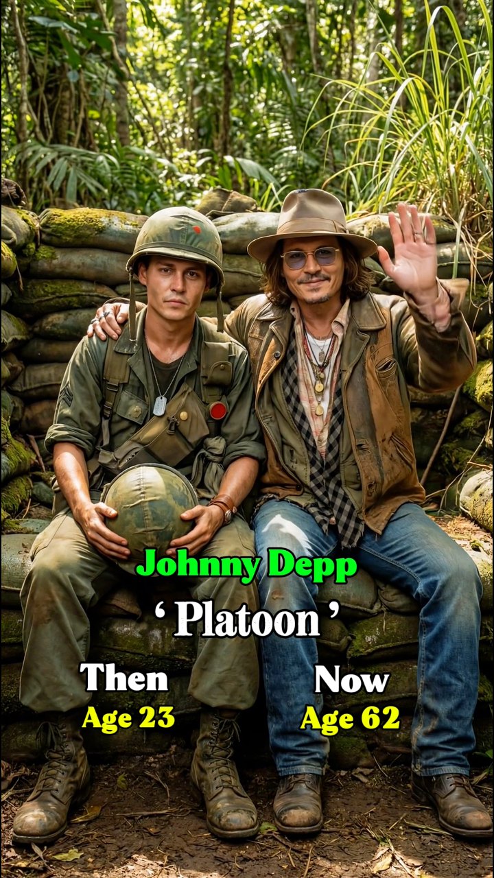 米軍 曹長　第25師団（映画プラトーン）MR-LR Platoon Cast: Then and Now 🌿🚁 | Past Vision