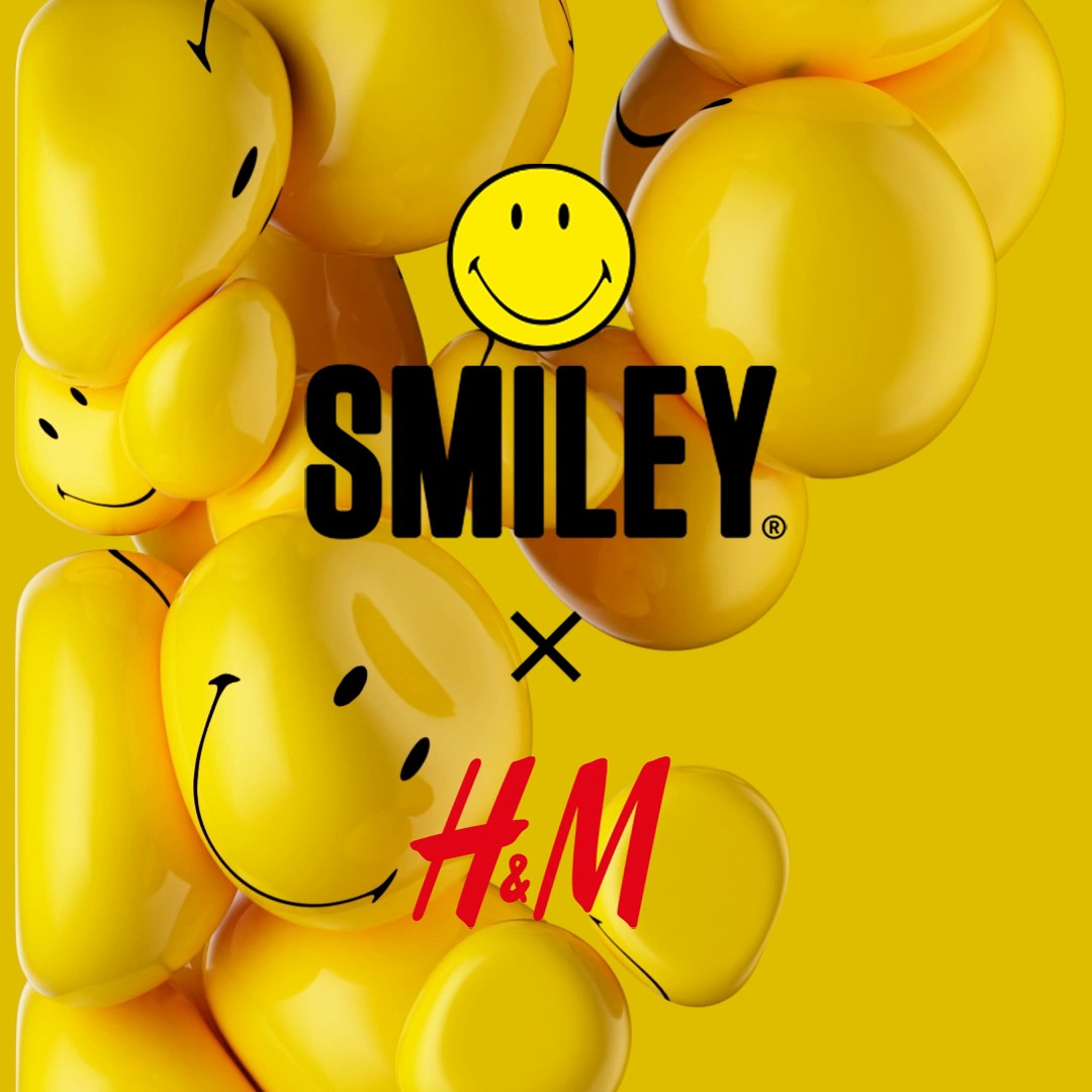 H&M x SMILEY 🙂 Members get early access to the smiley collection