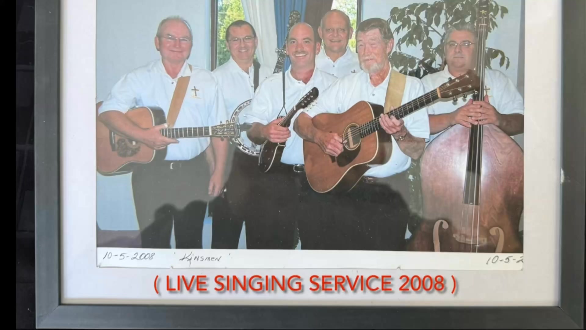 THE LOVE OF GOD “ … The Kinsmen , @ Sunday night singing service in ...