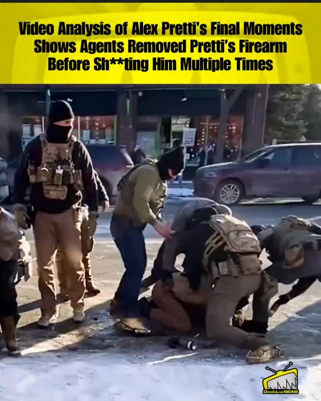 Video analysis of Alex Pretti’s final moments shows agents removed ...