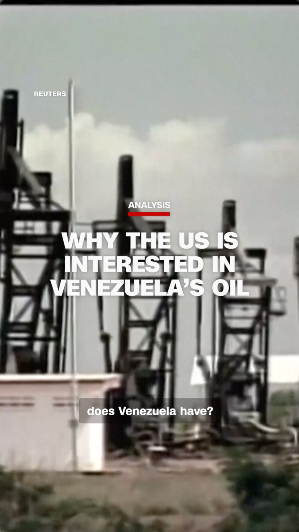 Venezuela is sitting on the biggest known oil reserve in the world - so ...