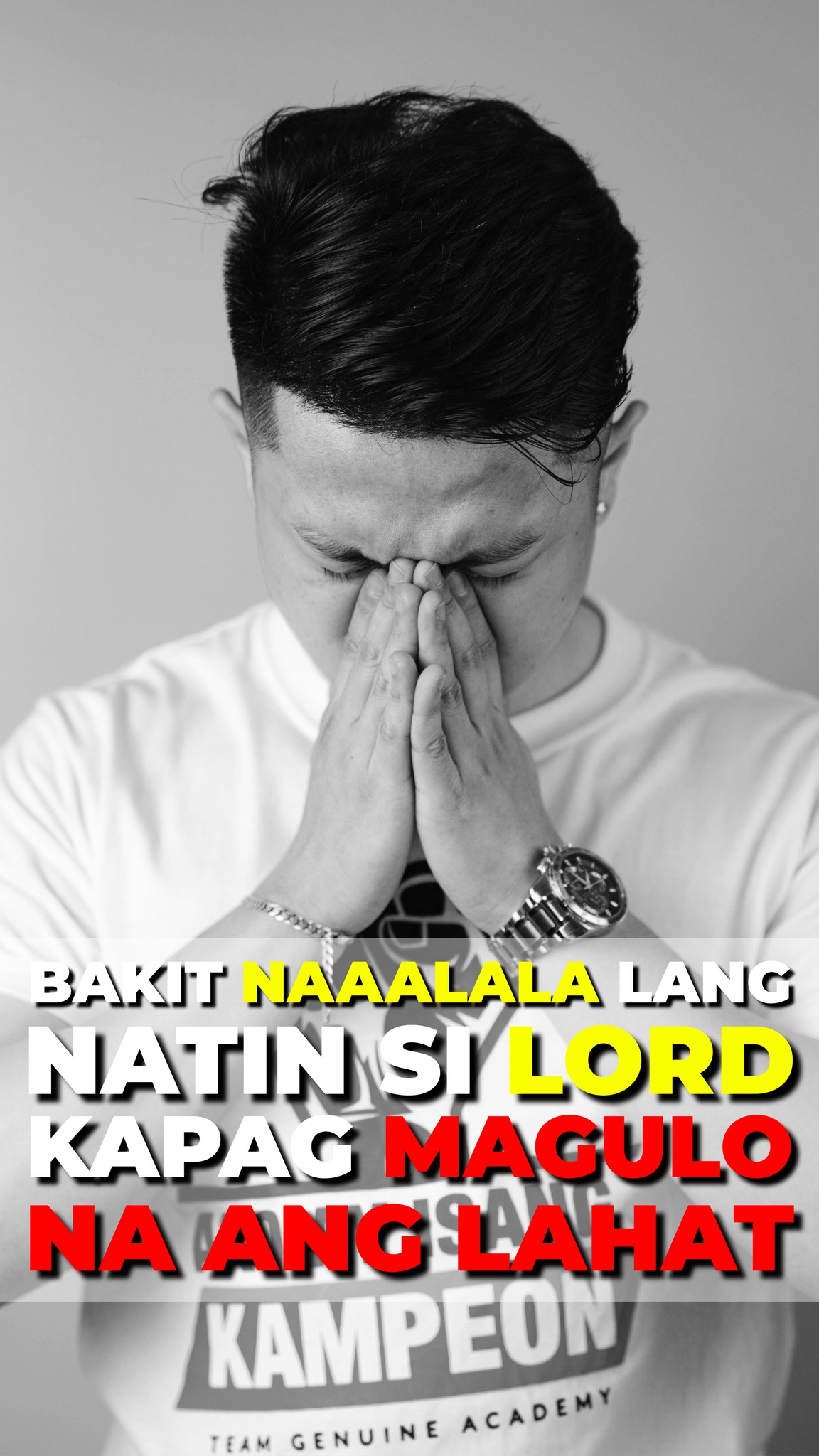 Bakit naaalala lang natin si Lord kapag magulo na ang lahat # ...