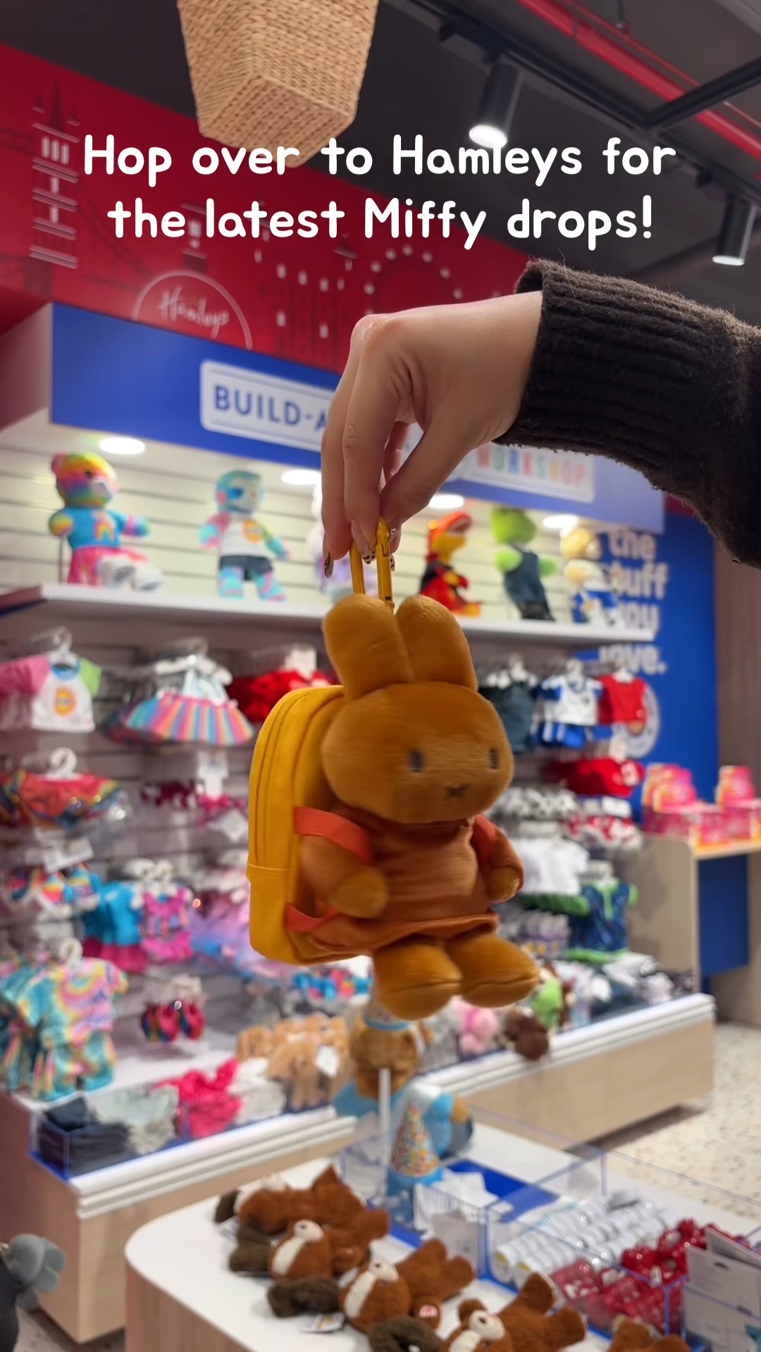 🐰✨ Hop over to Hamleys—the latest Miffy drops are here! 🤍 Fair