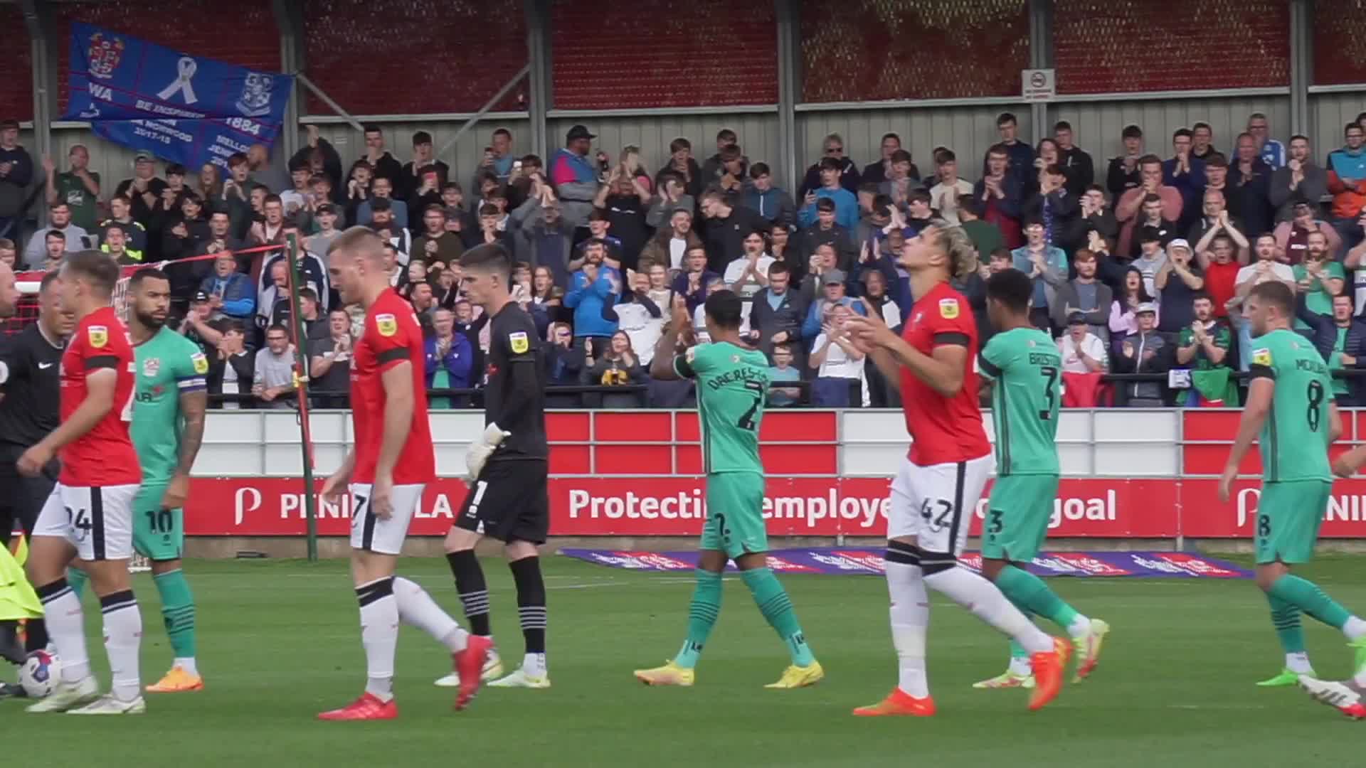 😍 Away Days Pitchside | Salford City Alternative angles, GoPro footage ...