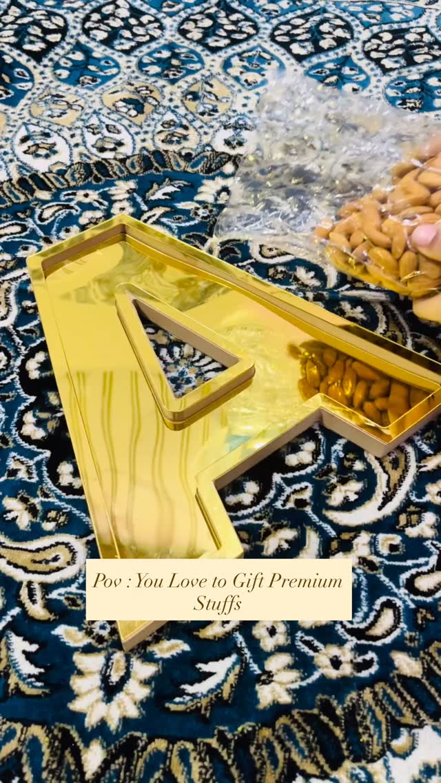Premium Monogram Packaging Tray Where elegance meets presentation 🤍 ...