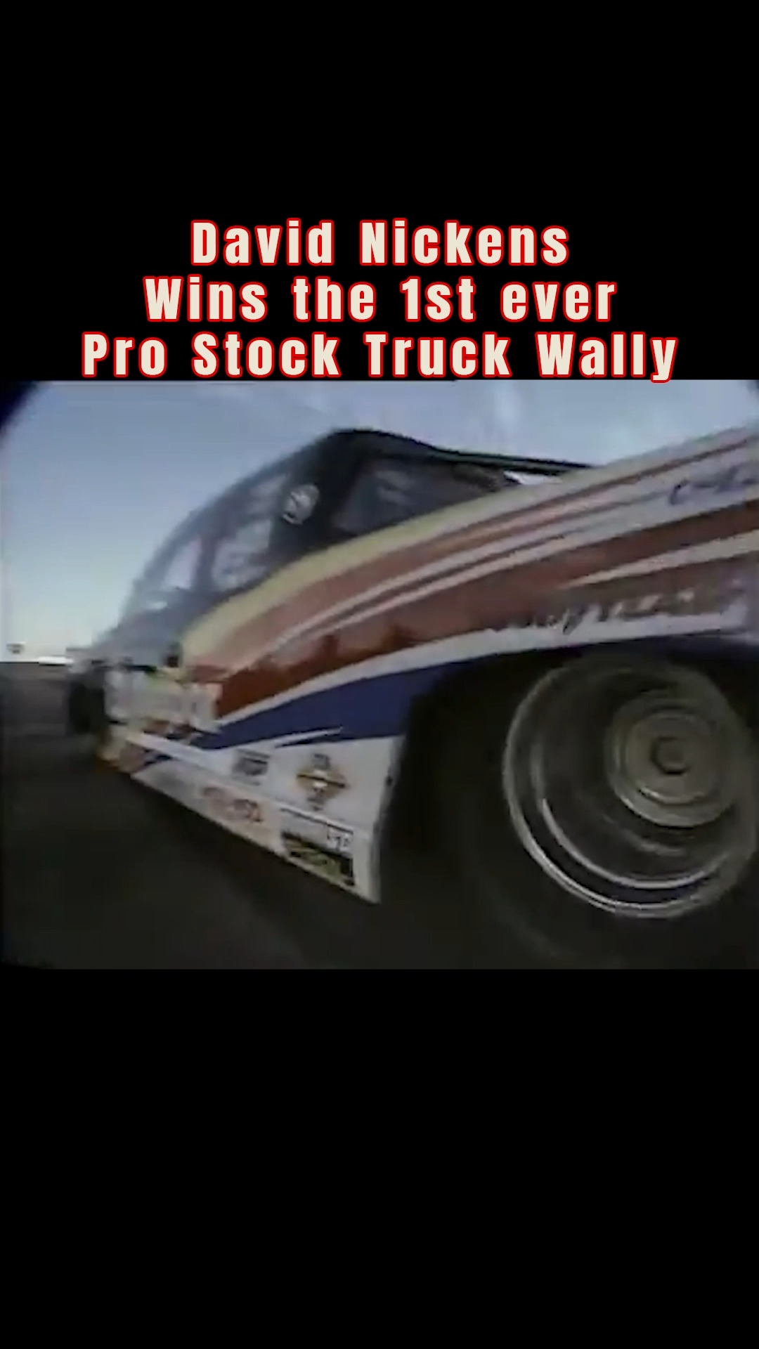 We go back to the 1998 Pennzoil Nationals at Houston where it was David ...
