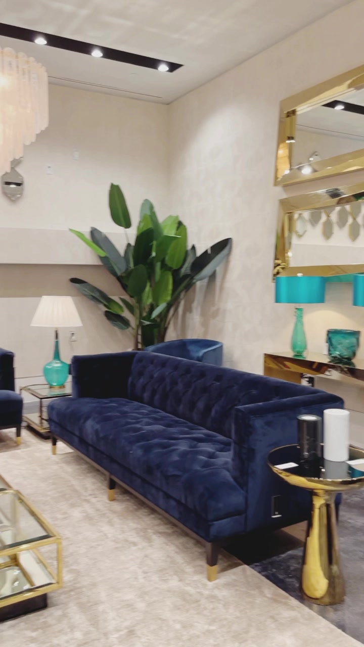 Blue and gold interior design ideas – how to choose the right tone ...