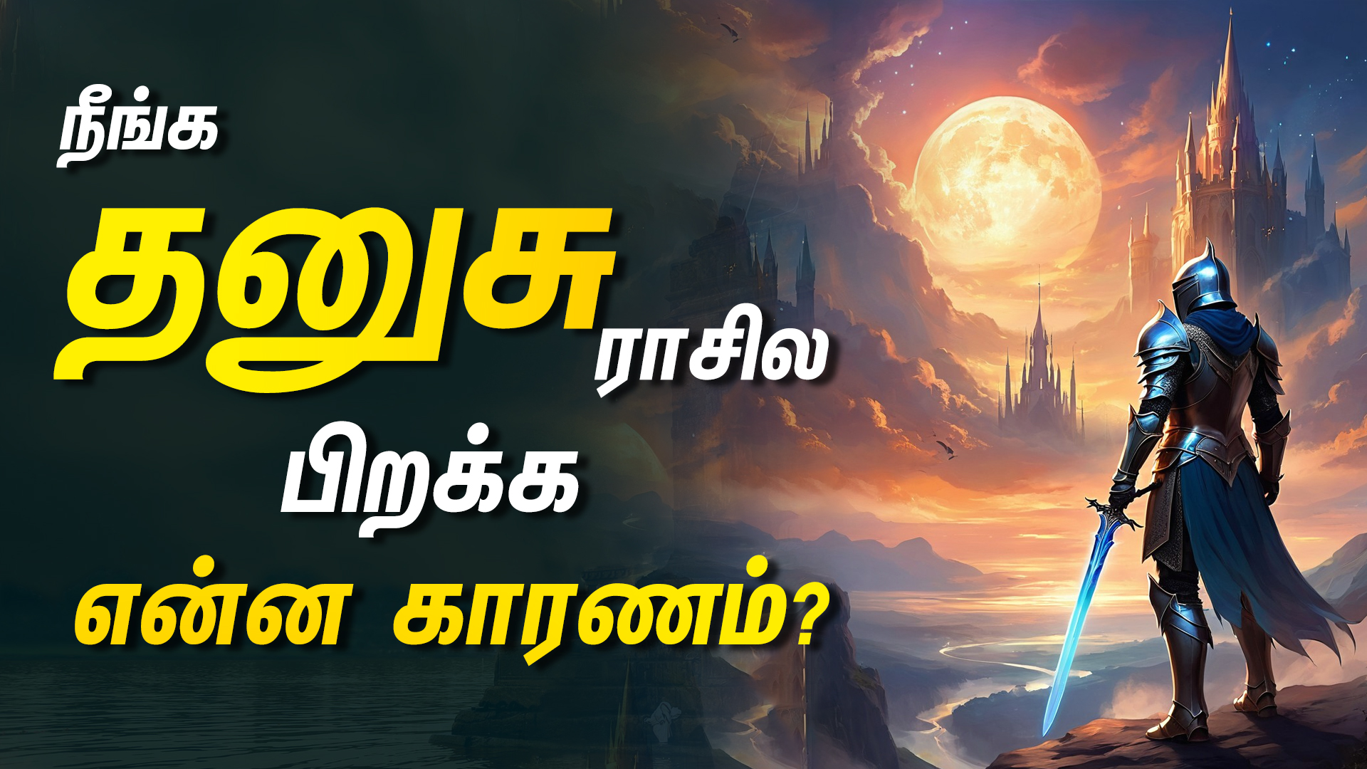 #rasipalan #astrology #Dhanusu தனுசு ராசியா நீங்கள்? - உங்க பிறப்பின் ...
