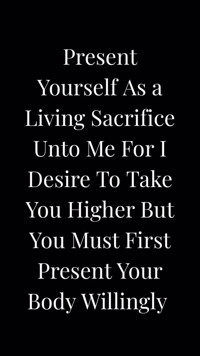 He’s calling you higher, but the next level demands full surrender🕊️ ...