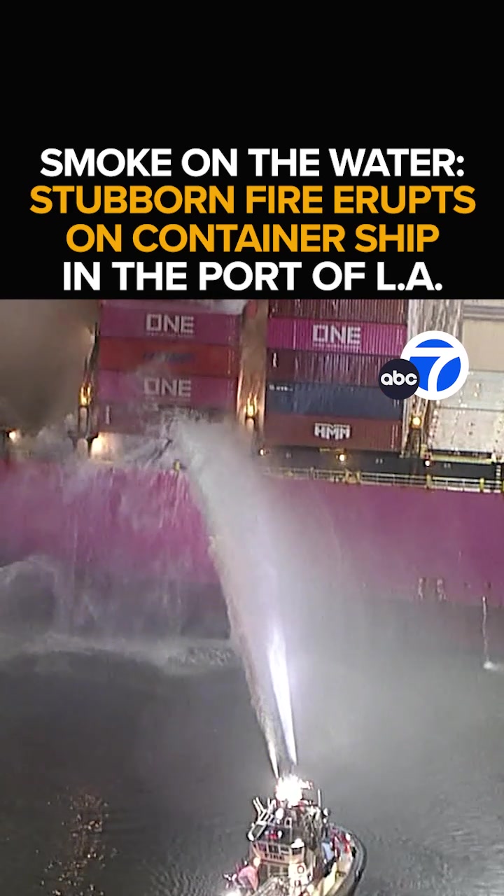 BREAKING NEWS: A stubborn fire raging inside the bowels of a massive ...