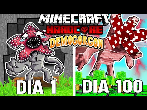 🌀Sobreviví 100 DÍAS siendo un DEMOGORGON en Minecraft HARDCORE ...