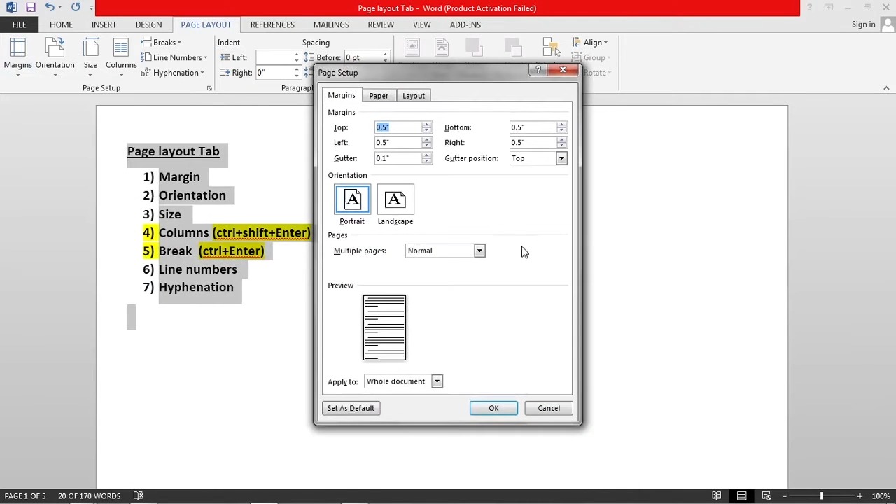 A Complete Guide to Using Page Layout in Microsoft Word Is your ...