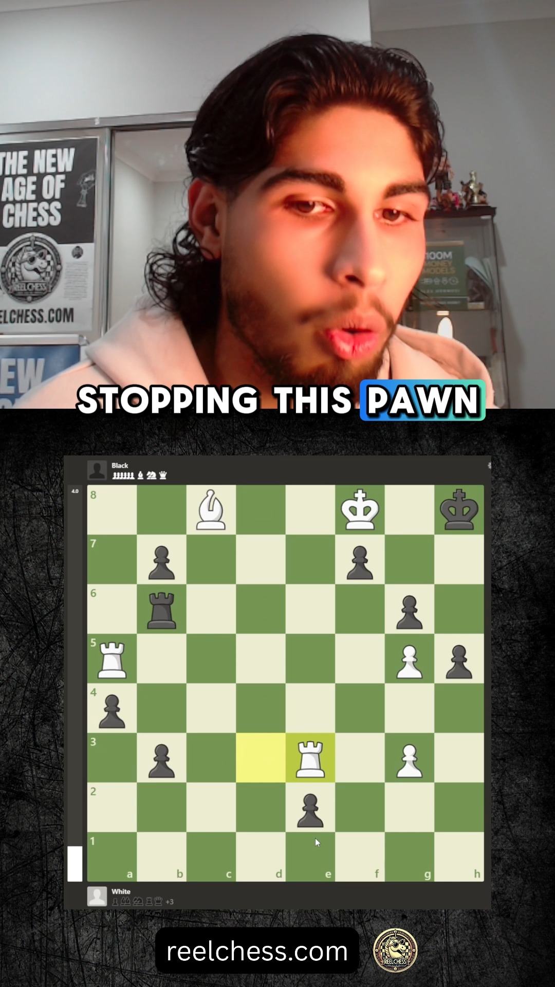 🧠🤯Beautiful Ending!👇 Share with a friend & test their chess skills! 👑🔥 ...