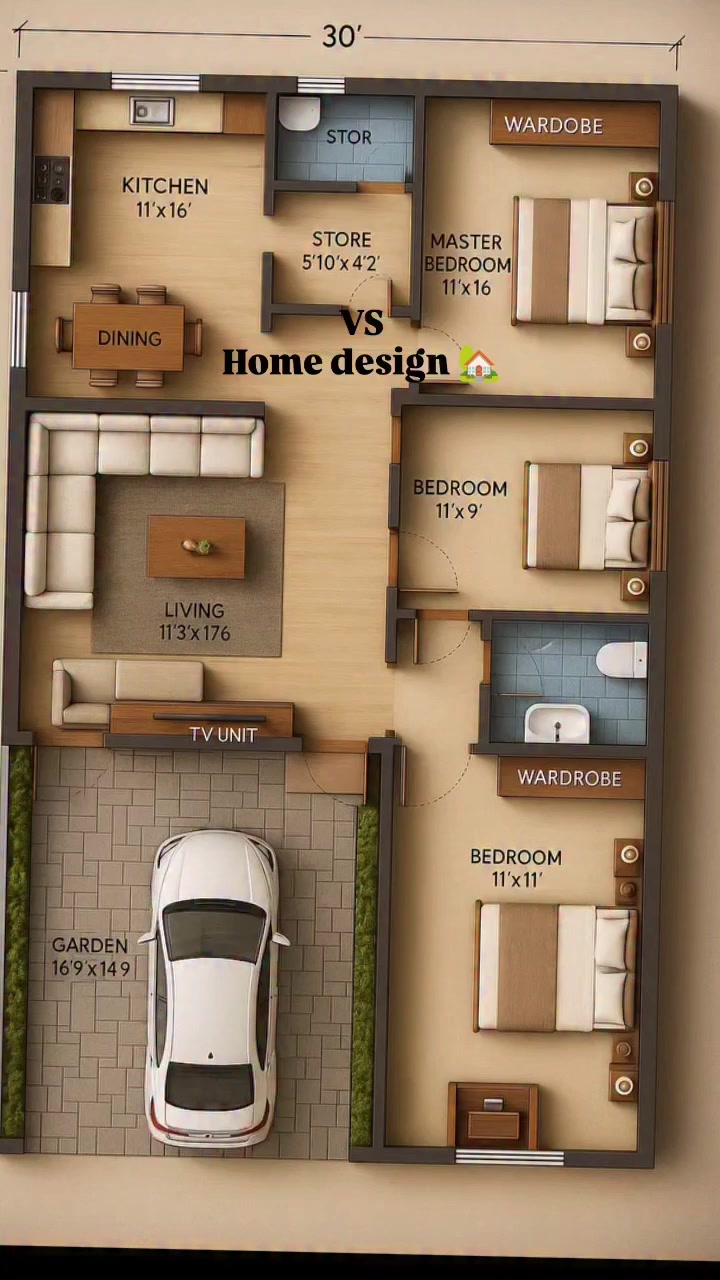30×50 Ka 3D naksha 🏡 🏠... Home design 🏡 3D elevation + complete floor ...