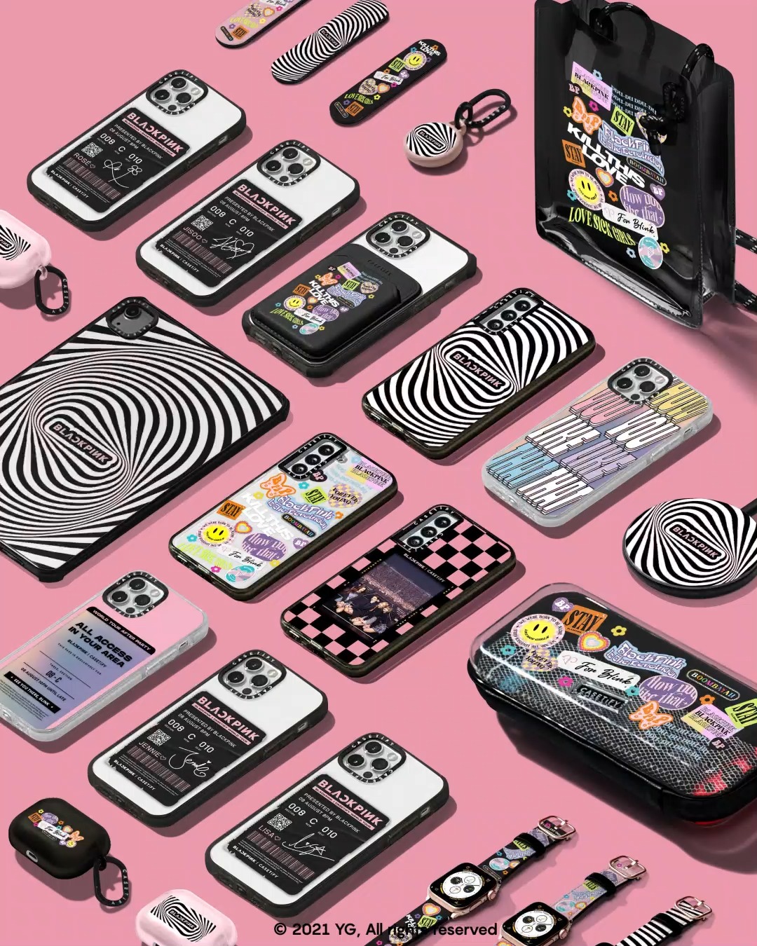 BLACKPINKxCASETiFY in your area! 🖤💗 Put your hands together for