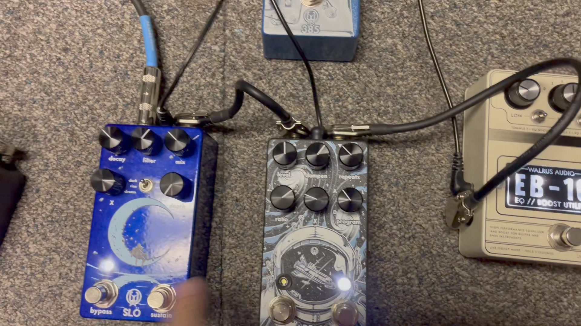 Walrus Audio SLO sustainスイッチ故障 Walrus Slo sustain/latching feature troubleshooting