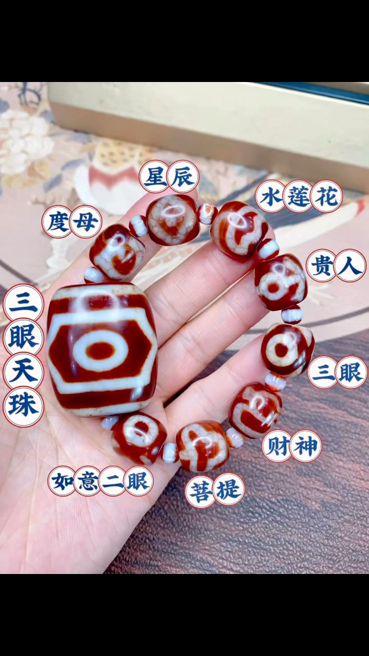 台湾良品家的纯手工珠一眼天地天珠寓意：它有助于调整人们的能量场和