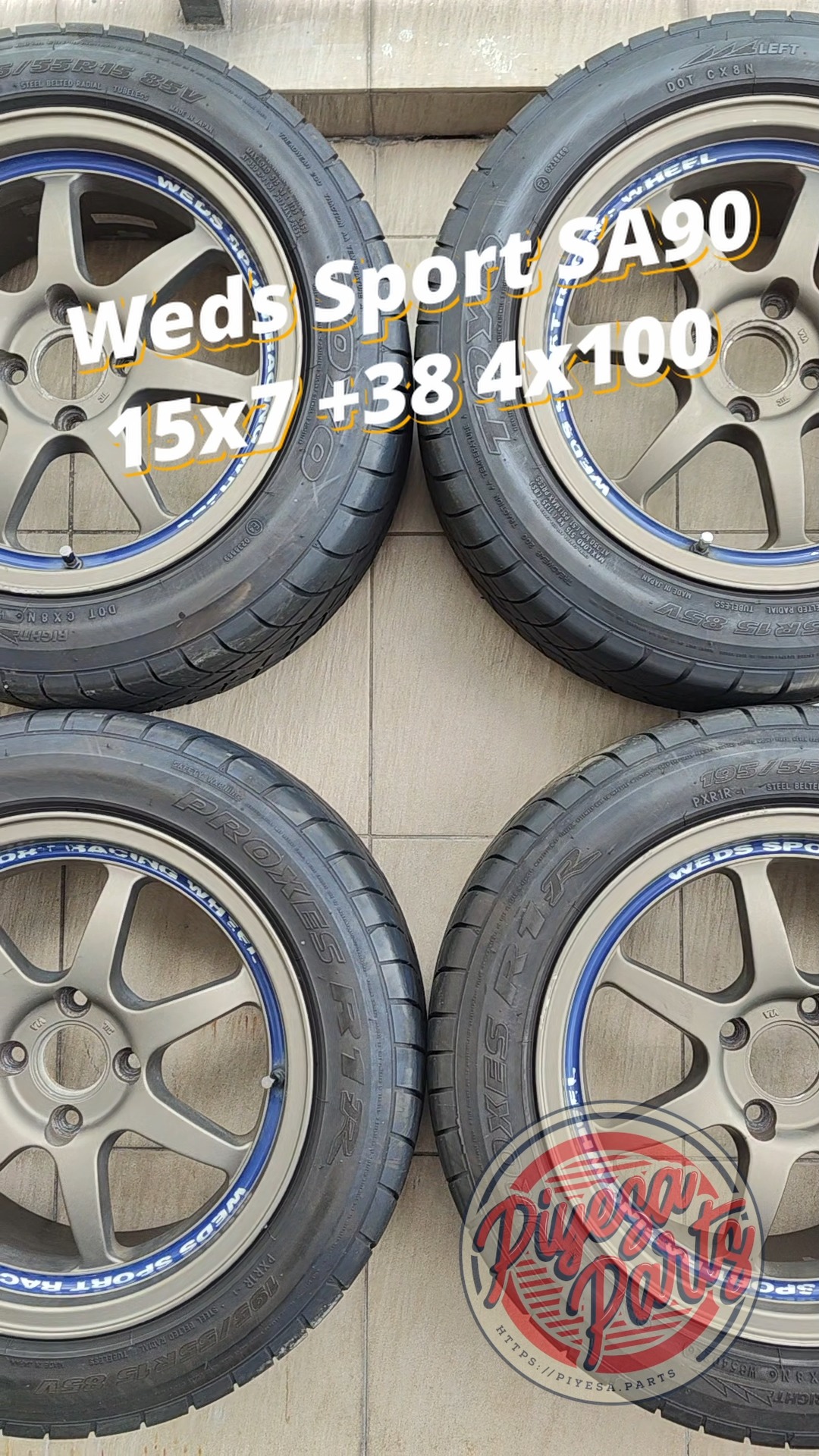 Weds Sport SA90 15x7 +38 4x100 #wedswheels #wedswheelsjapan