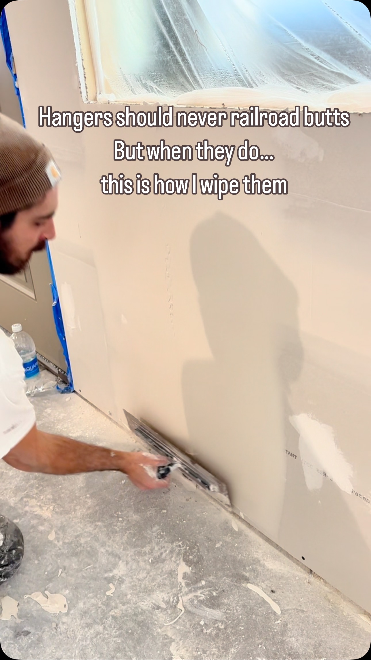 Hawk and trowel > mud pan and tape knife Ready to speed up your ...