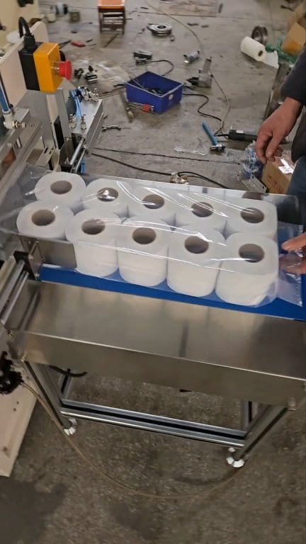 hot selling #paper roll #cutting multi-roll #bunch #packing #machines ...