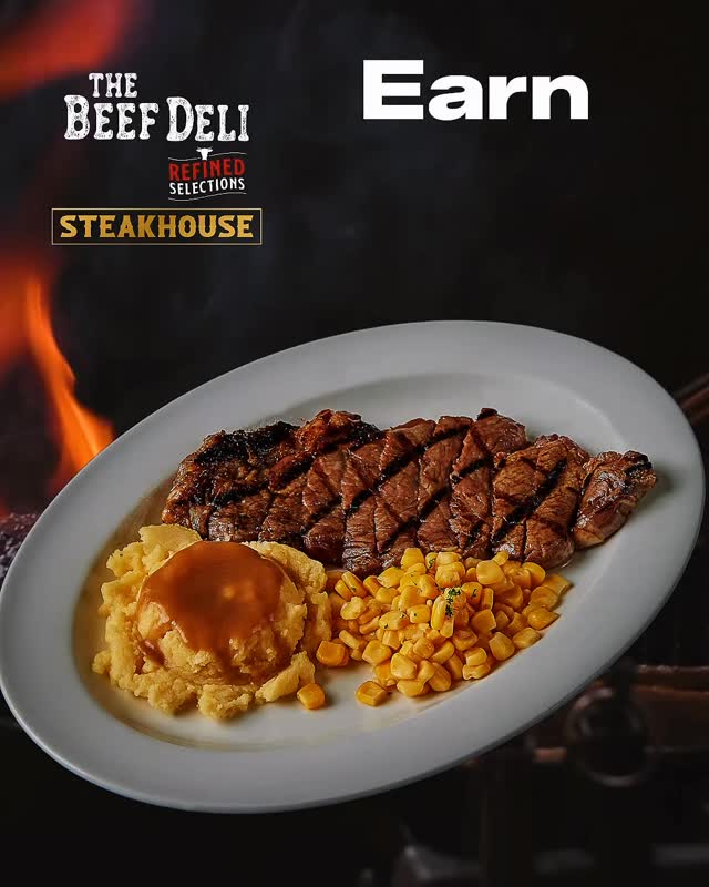 Earn your steaks. No wishful thinking. Just great steaks. No