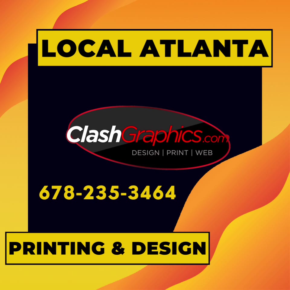 Call us for your next design and printing job. 678-235-3464 or email ...