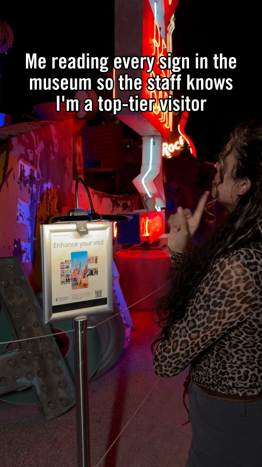 Every sign in the Neon Boneyard has a story. Take your time