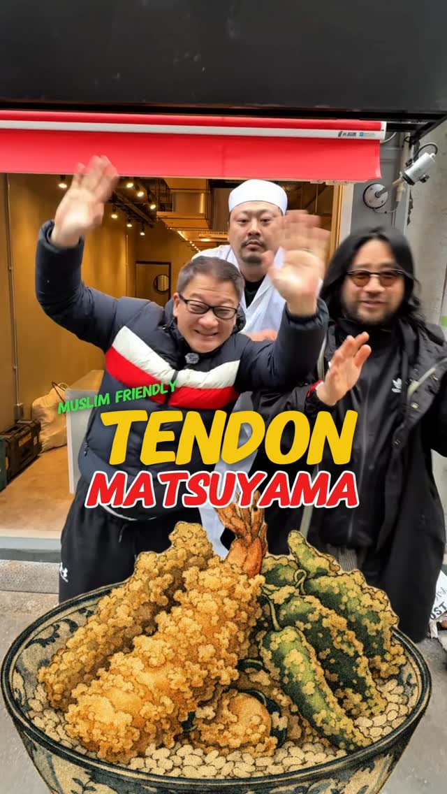 3/17 Grand Open! 天丼まつやま Halal Tendon Matsuyama 1F,1-1-7