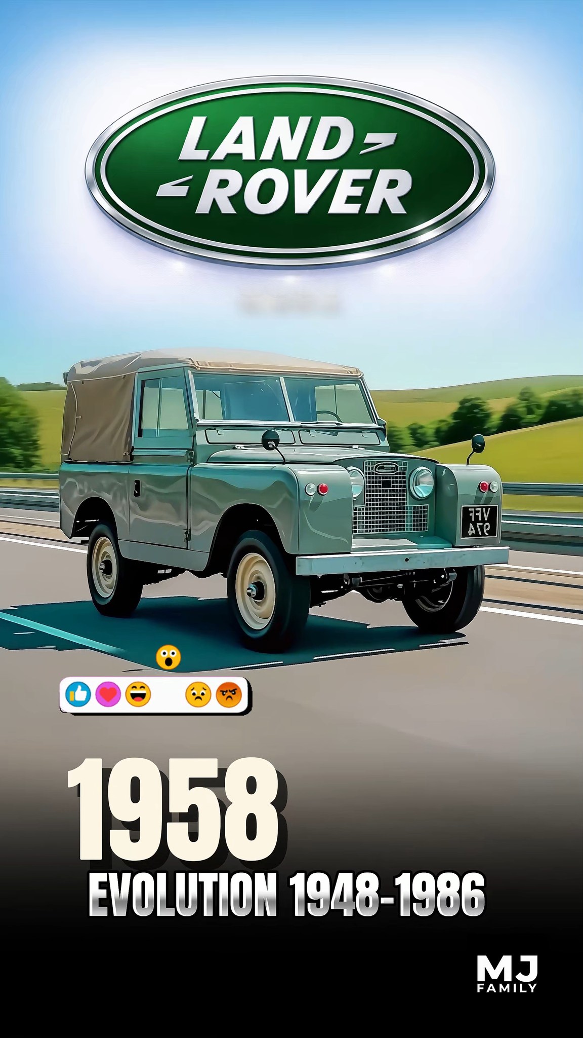 Land Rover Evolution 1948-1986 | MJ Family | Facebook
