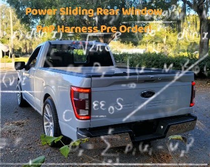 Introducing our new Power Sliding Rear Window for the 2015-2024 F150 ...
