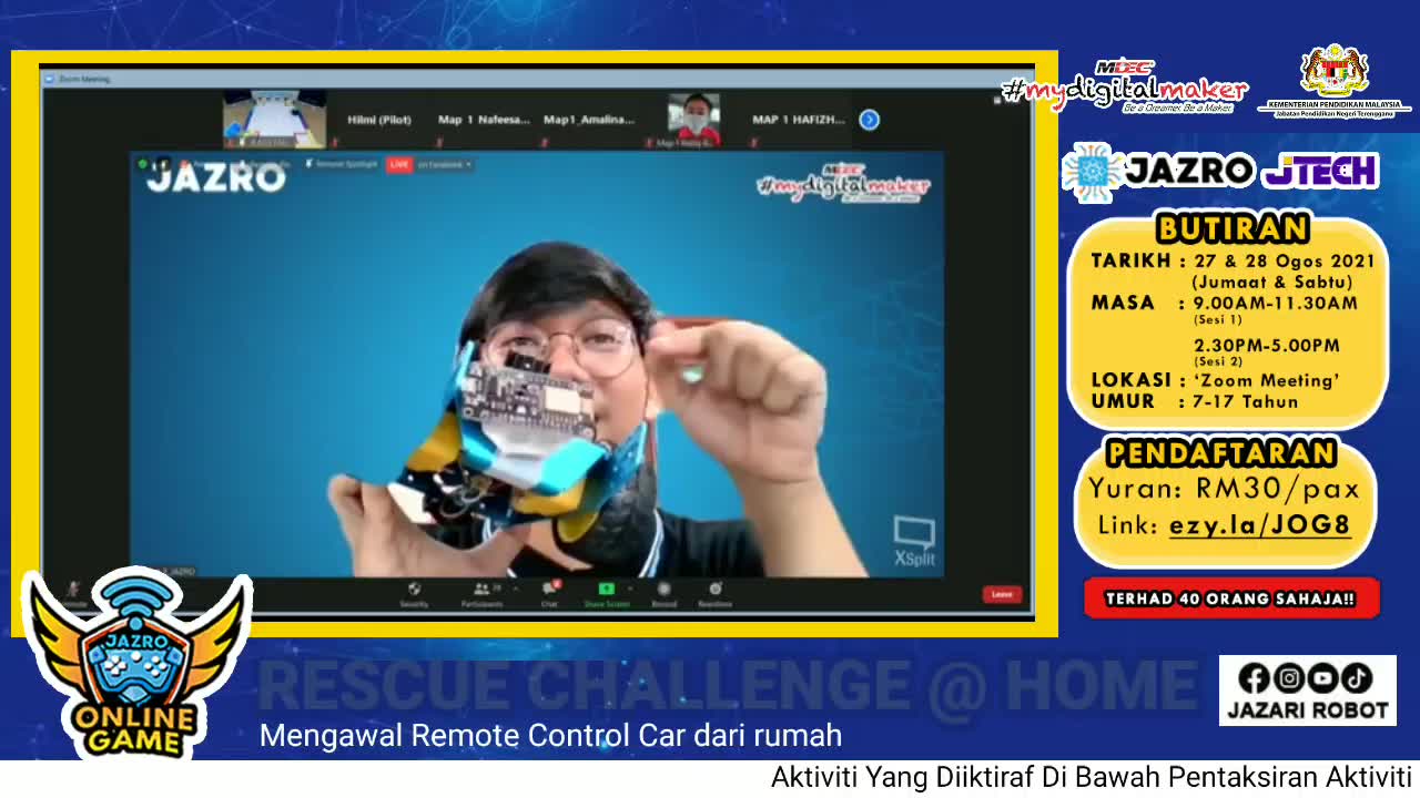 Jtech Robotics 3 Hari Lagi Aktiviti Ini Diiktiraf Di