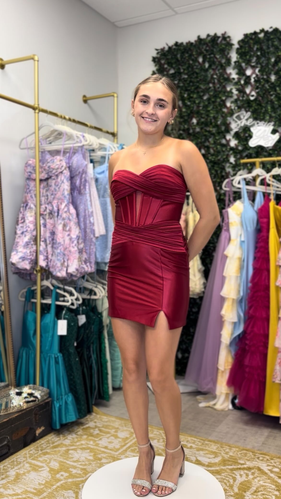 homecoming dresses edwardsville il final part! which hoco dress would you choose? 💖 #hoco2026 #homecomingszn | Vintage Violet spell