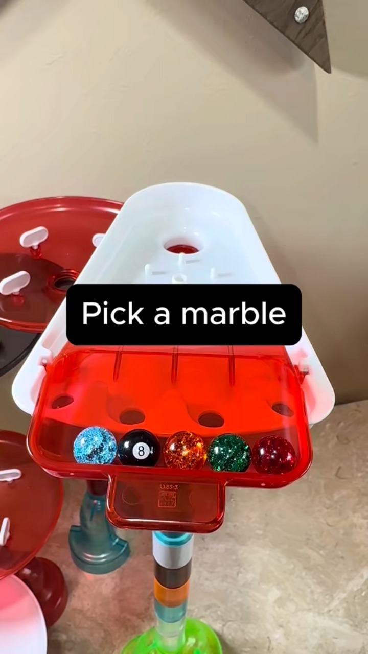 Pick a marble!!! #asmrcommunity #marbles | Marble Racing Mayhem | Facebook