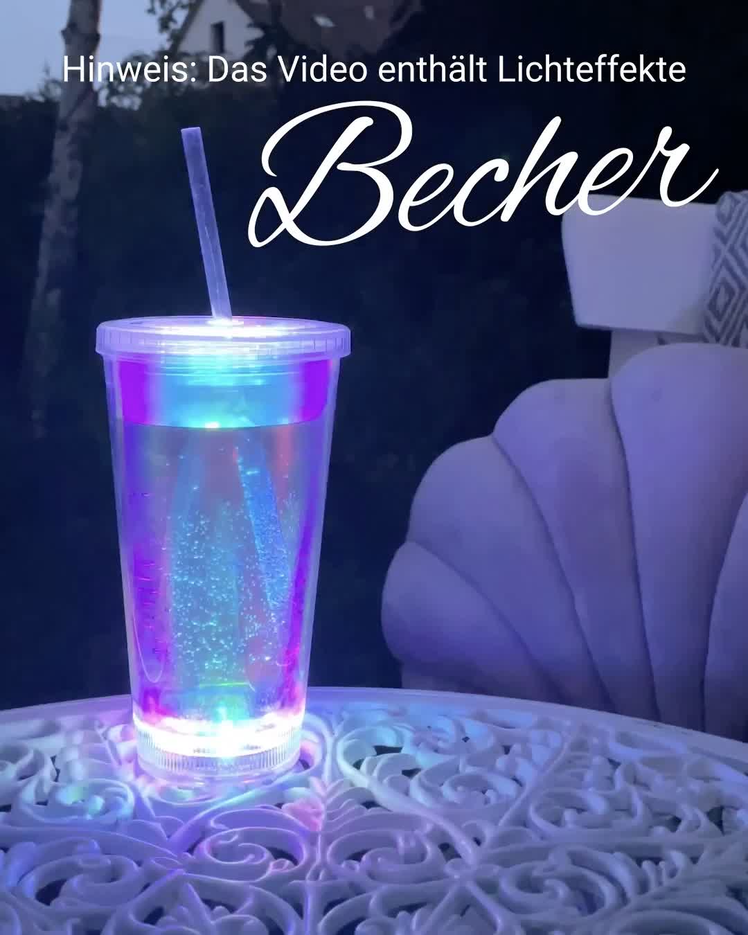 Bringt mehr als nur Licht ins Dunkeln, sondern verleiht jedem Drink ein besonders spannendes Ambiente! 🍹, Schön in Szene gesetzt, #floroeschen_blog! Wir lieben es! 🥰, Verratet uns gerne in den