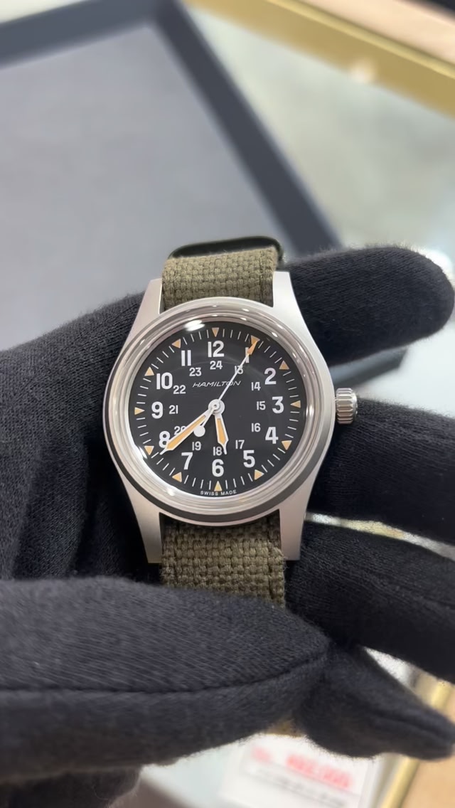 入荷速報】 🇺🇸🇨🇭ハミルトン PSR ゴールドPVD（限定） ようやく入荷