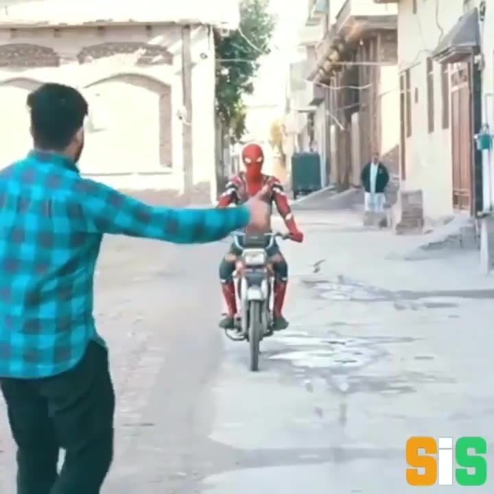 Ayo Spider man leak scenes 😳😂😂 By ShitIndiansSay