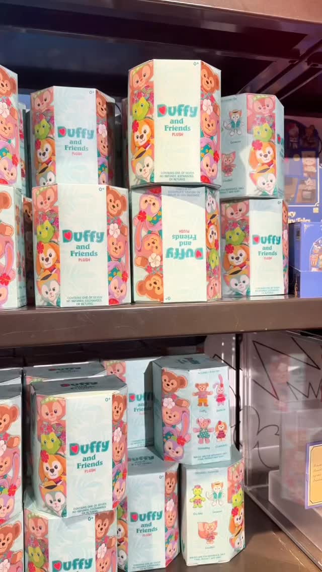 Walt Disney World ダッフィー 🚨NEW AT WALT DISNEY WORLD🚨 Duffy & Friends Plush surprise boxes