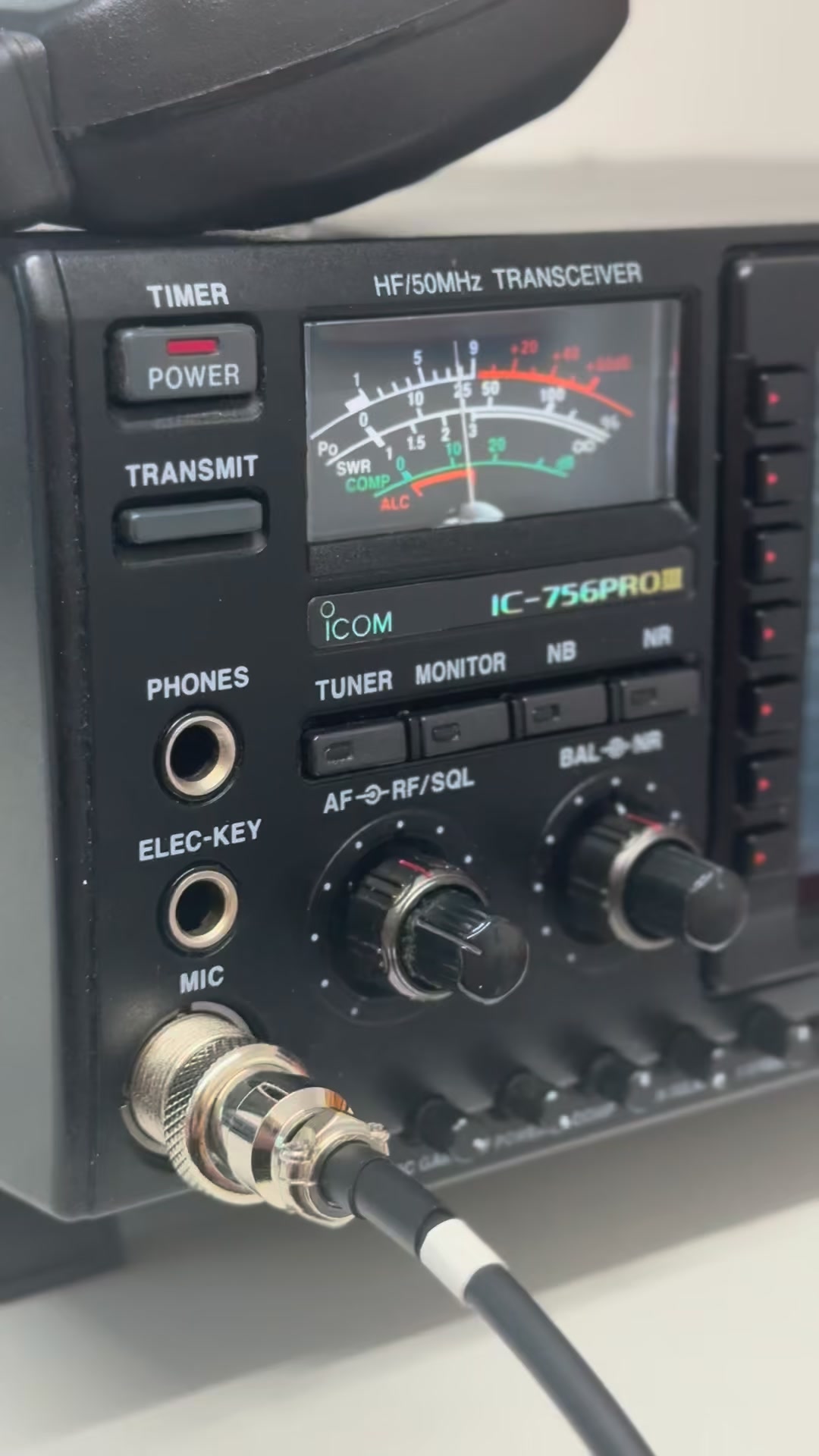 🔥 The Icom IC‑756PROIII — a legendary HF powerhouse with timeless