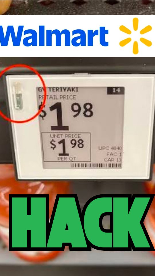 A Wal-Mart Hack You Didn't Know About! #walmart #hack #tip