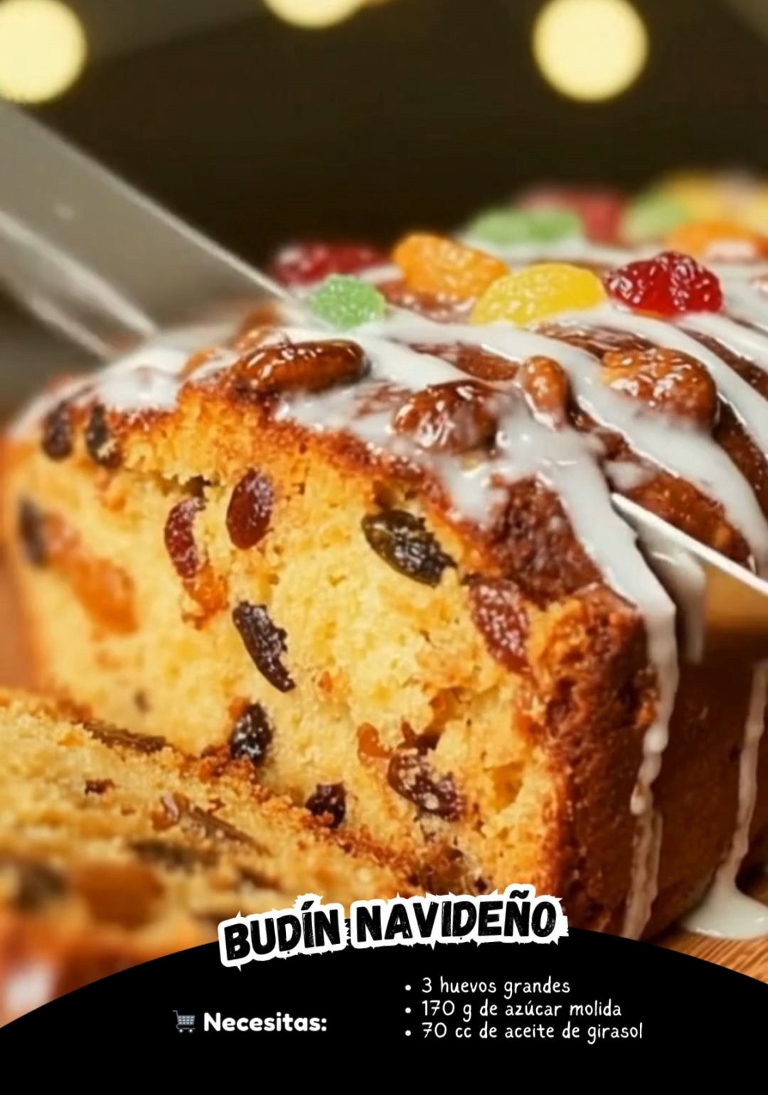🎄🍊 Budín Navideño Clásico, esponjoso y con ese aroma cítrico que llena ...