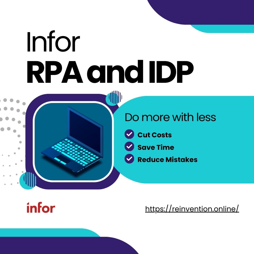 🤖Infor RPA and IDP Robotic Process Automation ที่มาพร้อมกับ OCR หรือ ...