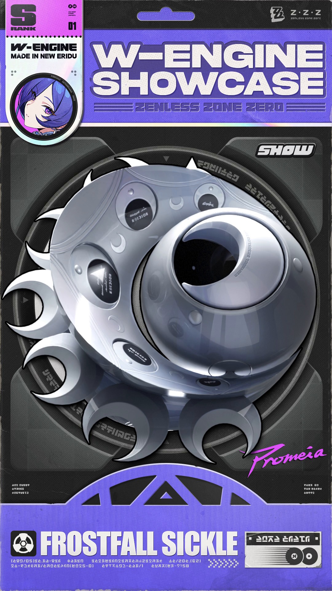 K オーダー Frostfall Sickle W-Engine Showcase The 