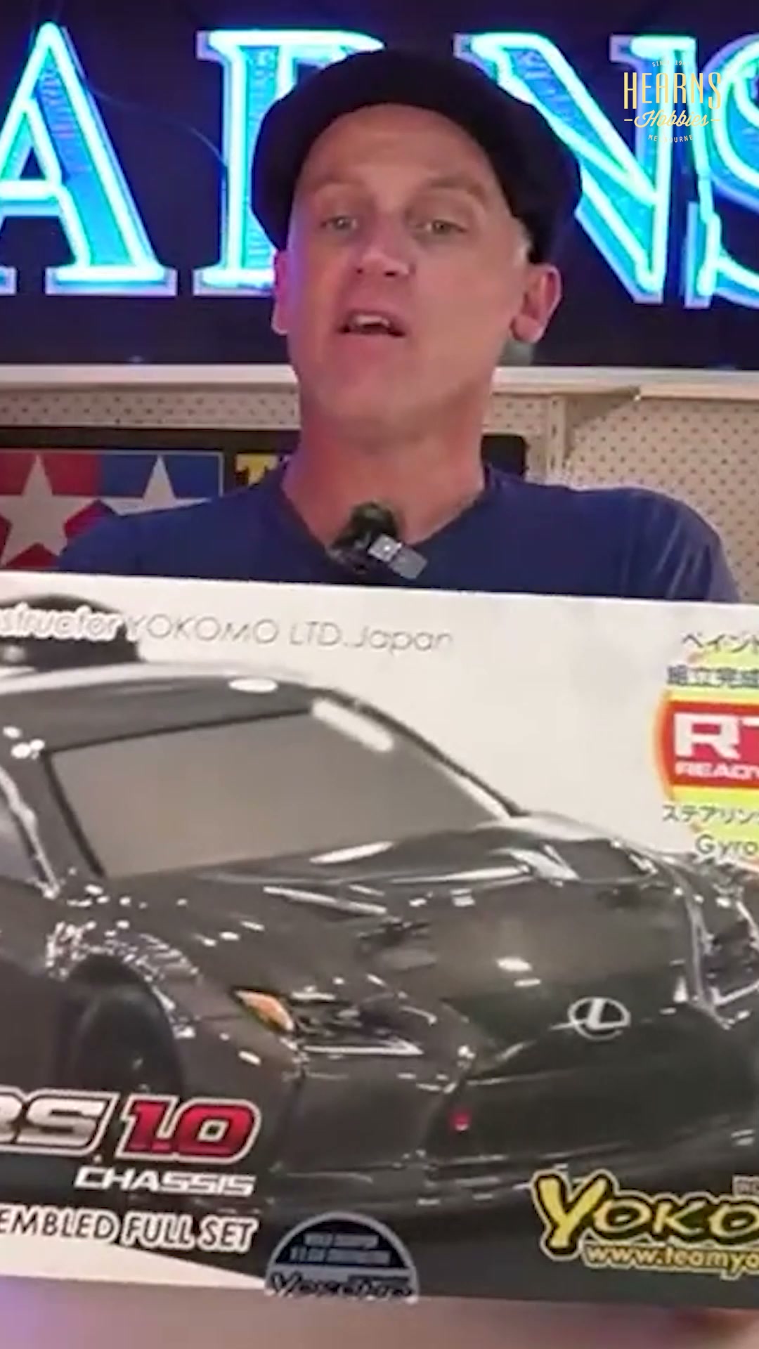 Brett and Tony unbox the Yokomo Lexus RC-F GT3 RS1.0 and it's