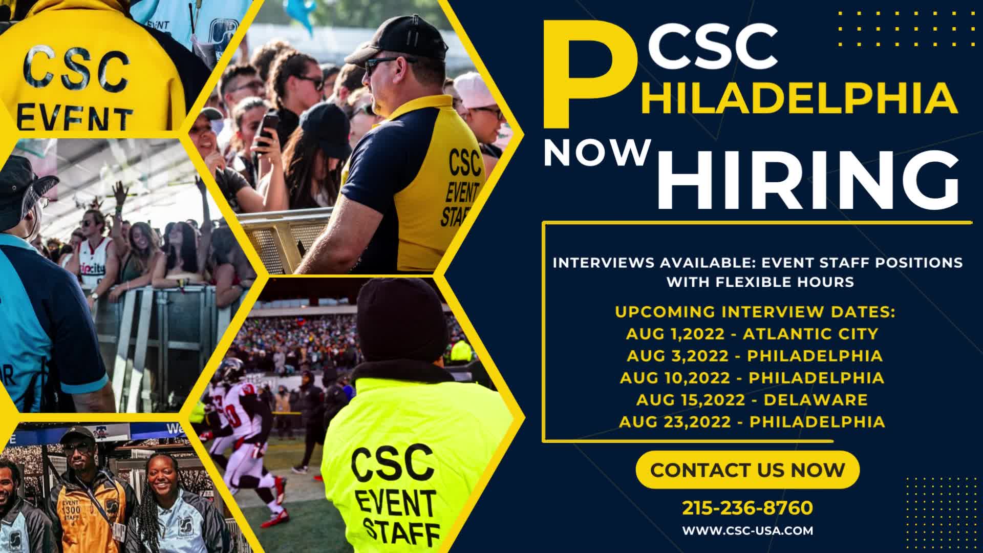 Looking for a fun, flexible,... - CSC - Philadelphia | Facebook