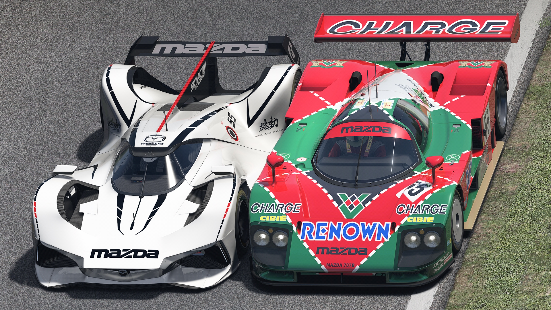 1991 Mazdaspeed Mazda 787B (Johnny Herbert/Volker Weidler/Bertrand