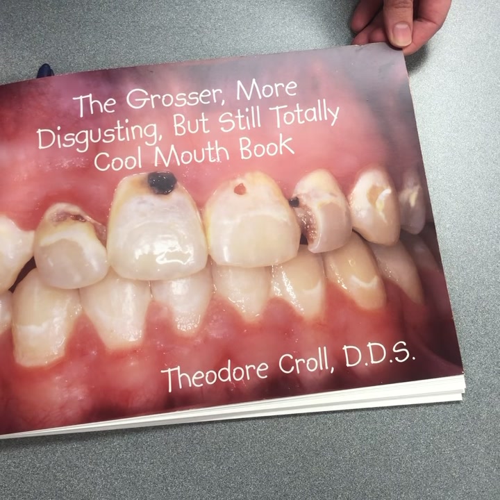 子供向けの歯科指導 写真集 The Gross, Disgusting Come see our Totally Cool Mouth Book, if this doesn't want to make